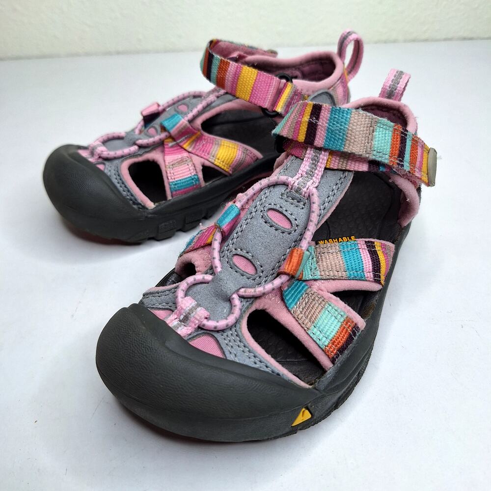 KEEN Venice H2 Sandals Lilac Raya Girls 11 Outdoor Hiking Closed Toe Water Shoes - Picture 3 of 7